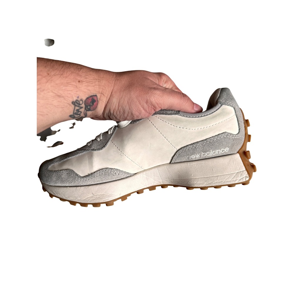 New Balance 327 Sneakers Womens 7.5 Raincloud Tennis Shoes Sporty Athleisure - Picture 9 of 10
